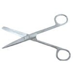 Dressing Scissor Straight Sharp Stainless Steel Surgical Scissors for Medical and First Aid Use