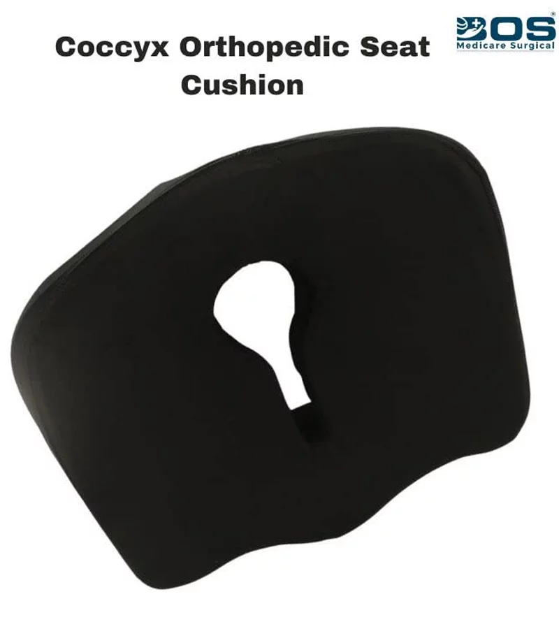 Coccyx Memory Foam Seat Cushion for Sciatica and Back Pain Relief
