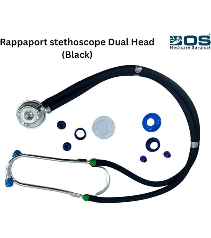 Rappaport stethoscope Dual Head Latex Free Dual Tube