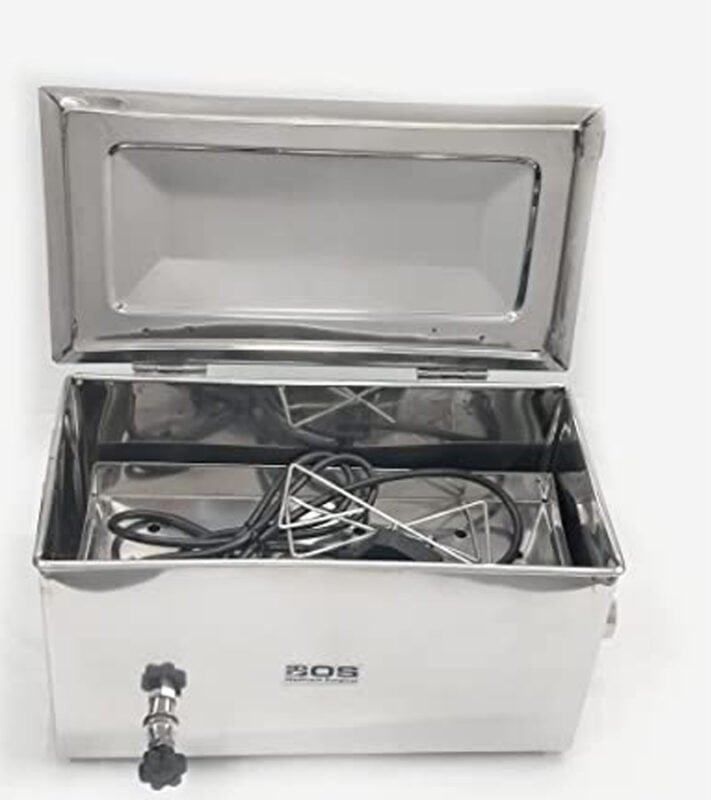 instrument sterilizer box open view stainless steel medical box
