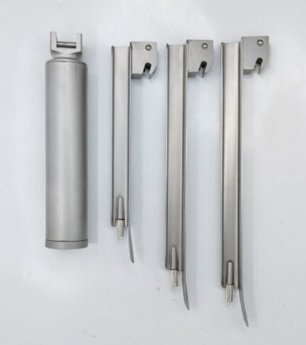 Laryngoscope 3 Blade Miller Blade Size 2,3,4 Adult Done