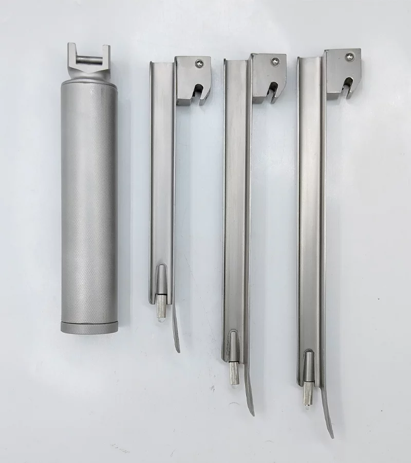 Laryngoscope 3 Blade Miller Blade Size 2,3,4 Adult Done