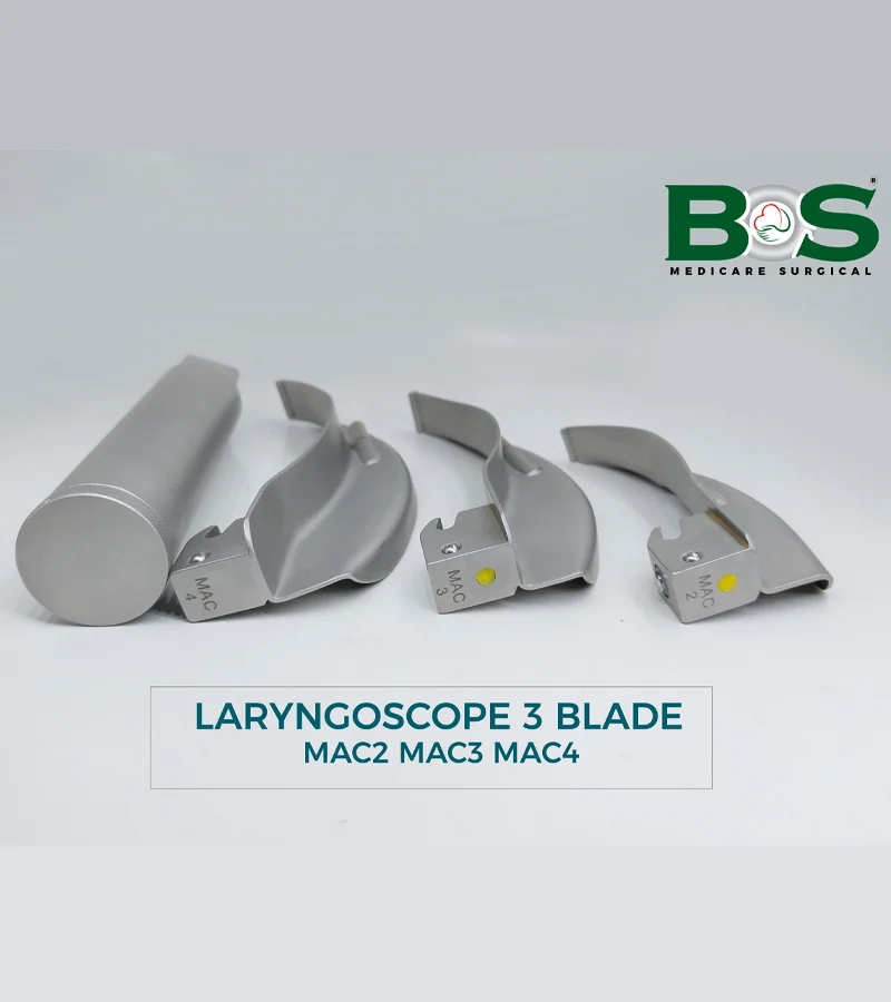 Laryngoscope 3 Blade Adult