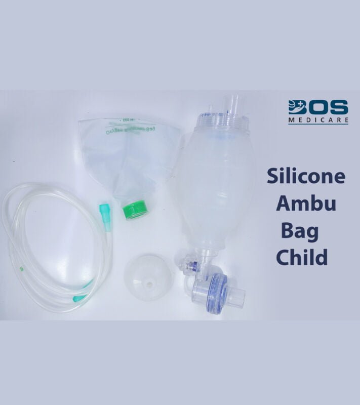 Child Ambu Bag Complete Kit with Oxygen Reservoir | BOS Medicare Surgical