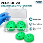 Eye Shield Set 10 Pcs – Ventilated Clear Plastic Eye Protectors for Surgery & Recovery - Image 11