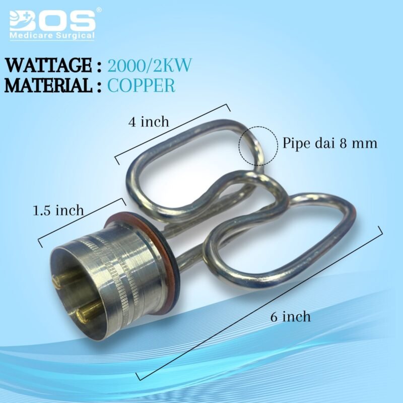 copper heating element specification wattage coil design