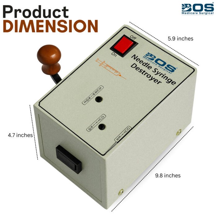 Electric & Manual Needle Destroyer