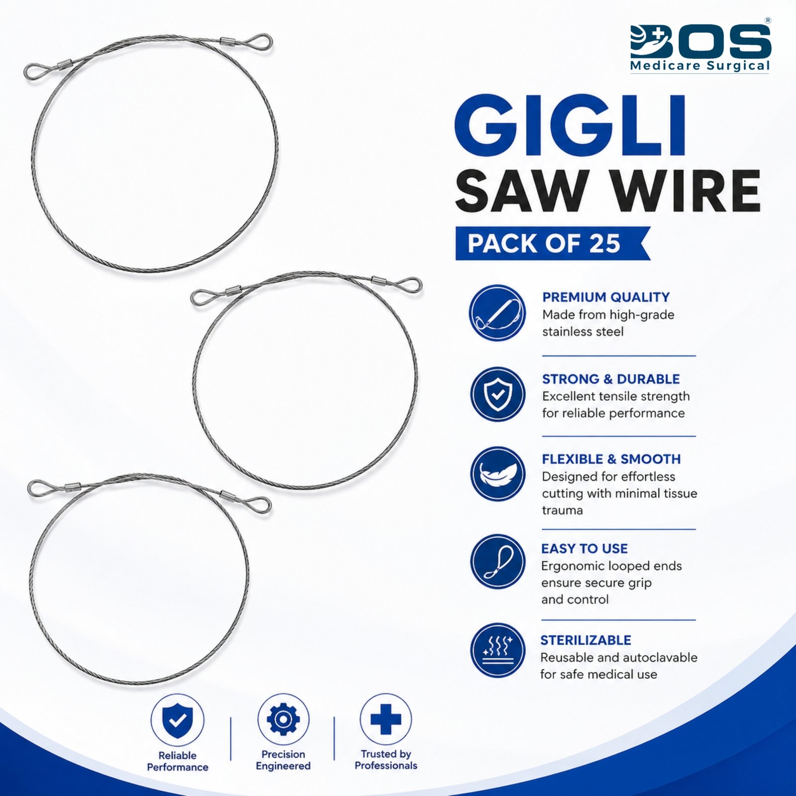 Gigli Saw Wire (20 Pc)