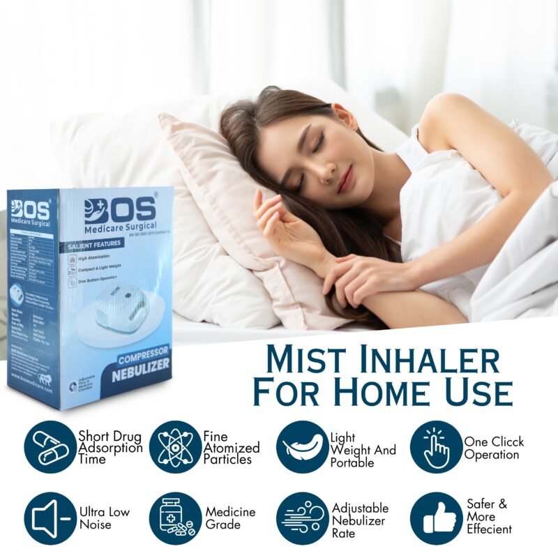 Nebulizer for Child and Adult with Mask Inhalation Therapy Device for Asthma and Respiratory Care