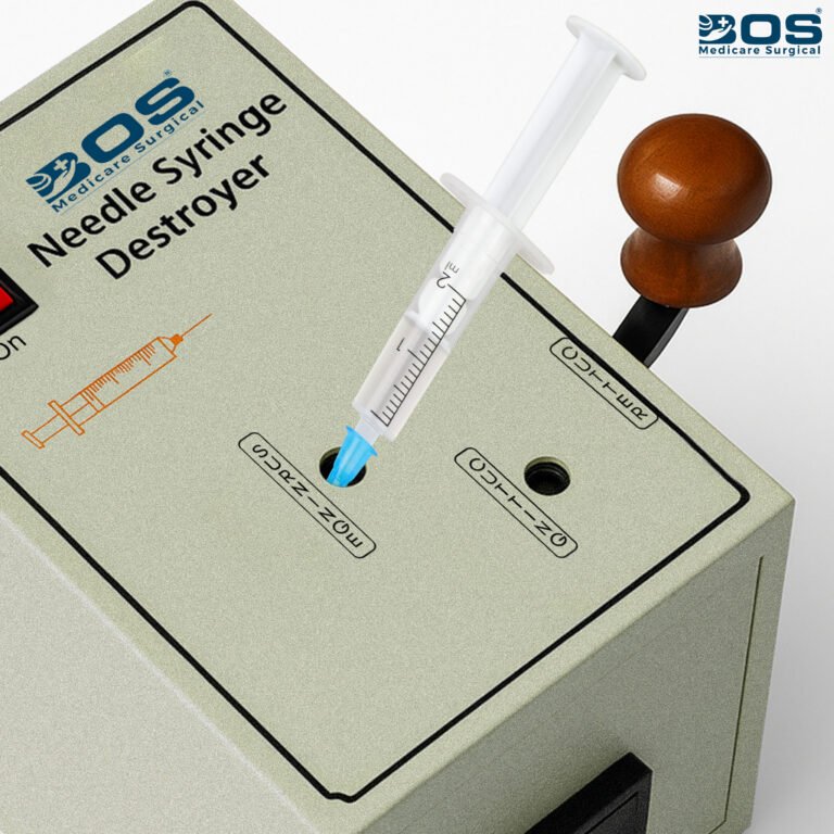Electric & Manual Needle Destroyer