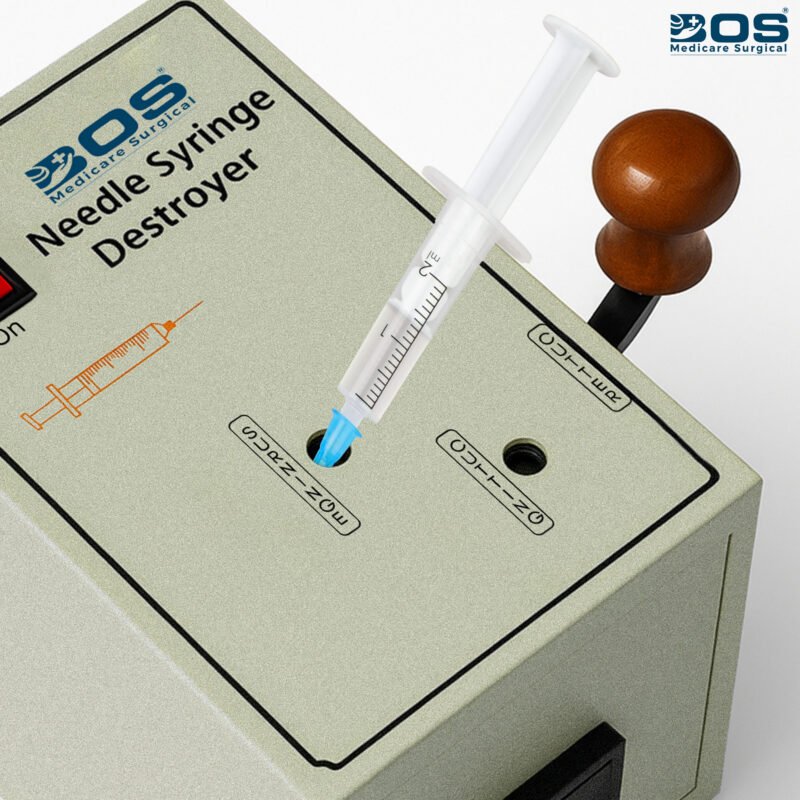 Electric & Manual Needle Destroyer