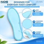 "Bos Medicare Surgical Silicone Insole Medium Size | Foot Support, Plain Support & Pain Relief Shoes Pad for Men & Women" - Image 7