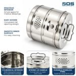 Dressing Drum 8x6 Stainless Steel – Sterilization & Storage Container | Bos Medicare - Image 4