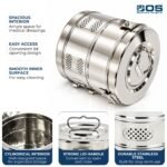 Dressing Drum 8x8 Stainless Steel – Autoclavable Sterilization Container - Image 4