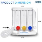 BOS Medicare Lung Exerciser 3 Ball