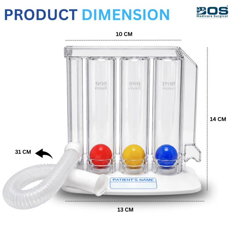 BOS Medicare Lung Exerciser 3 Ball