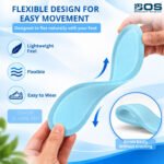"Bos Medicare Surgical Silicone Insole Medium Size | Foot Support, Plain Support & Pain Relief Shoes Pad for Men & Women" - Image 5
