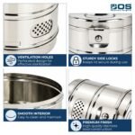 Dressing Drum 6x6 Stainless Steel – Sterilization & Storage Container | Bos Medicare - Image 6