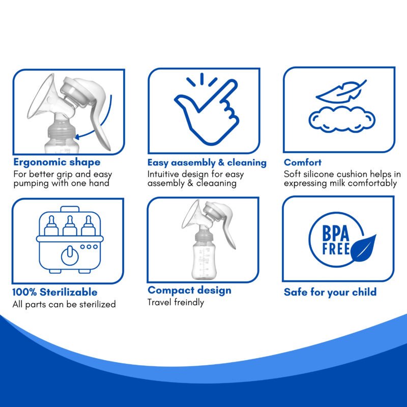 breast pump for baby feeding bottle