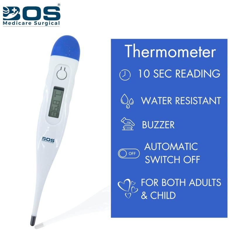 Digital Thermometer Waterproof with Fast Reading