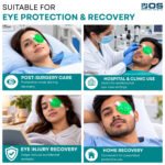 Eye Shield Set 10 Pcs – Ventilated Clear Plastic Eye Protectors for Surgery & Recovery - Image 7