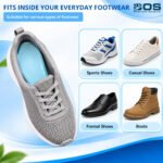 "Bos Medicare Surgical Silicone Insole Medium Size | Foot Support, Plain Support & Pain Relief Shoes Pad for Men & Women" - Image 3