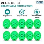 Eye Shield Set 10 Pcs – Ventilated Clear Plastic Eye Protectors for Surgery & Recovery - Image 8
