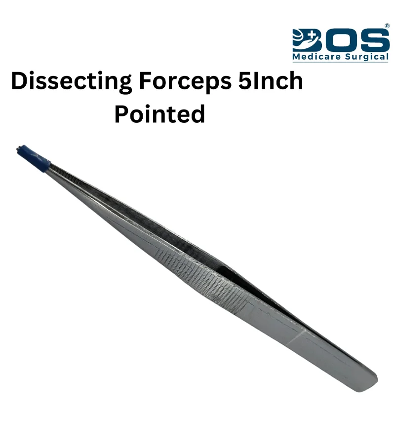 dissecting forcep 5 inch pointed