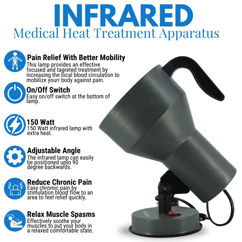 Infrared Heat Therapy Lamp Medical Heat Treatment