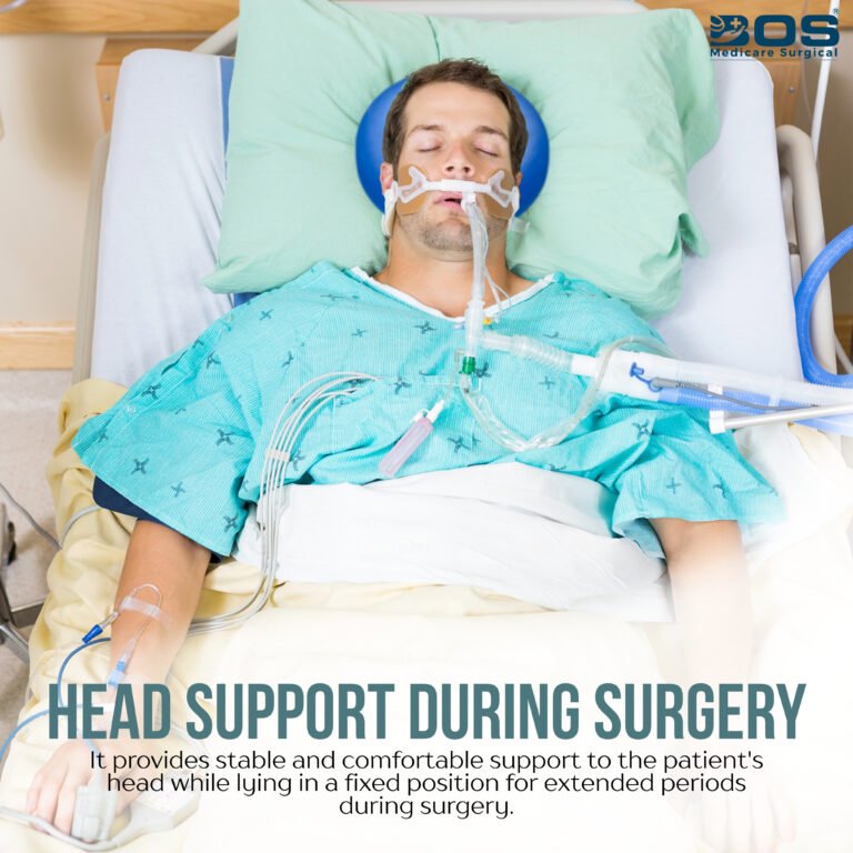 Silicone OT Round Head Support for Surgery (Round Top & Close Bottom Large