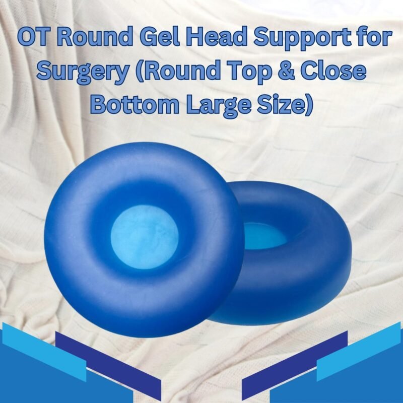 OT Round Gel Head Support Round Top Close Bottom Large Size