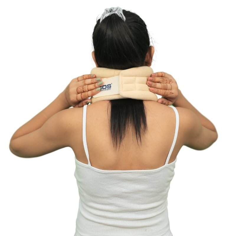 Cervical Cooler Deluxe Rear View Neck Support Collar