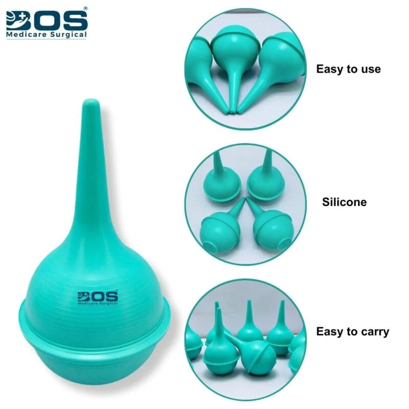 Green Eye and Ear Ulcer Syringe Silicone