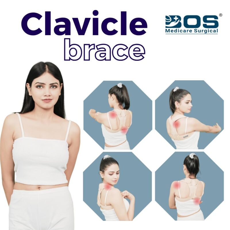 Adjustable Clavicle Brace for Collar Bone Support and Shoulder Alignment