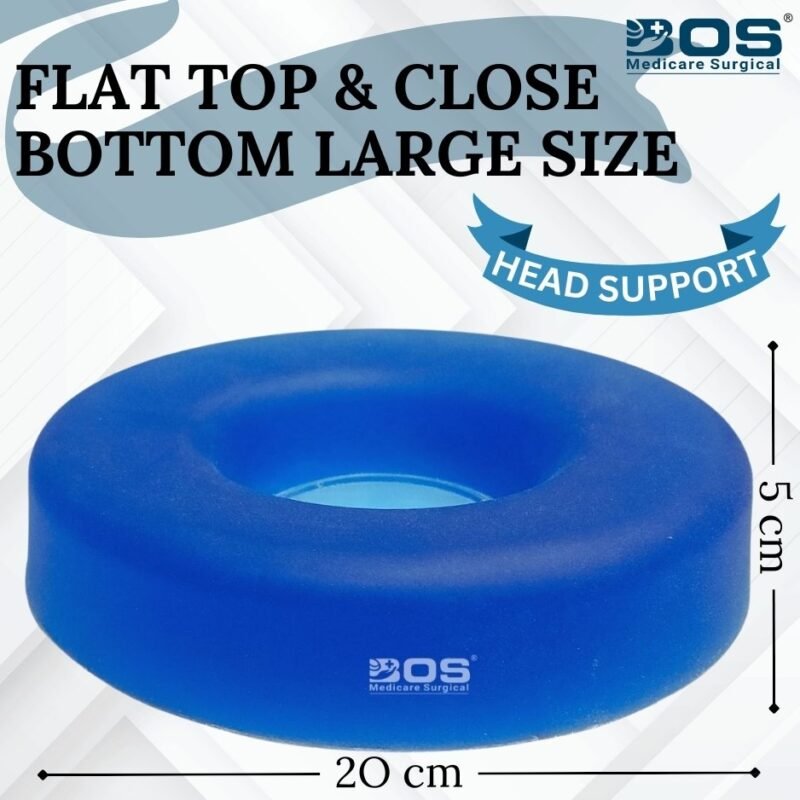 flat top close bottom OT gel head support large size