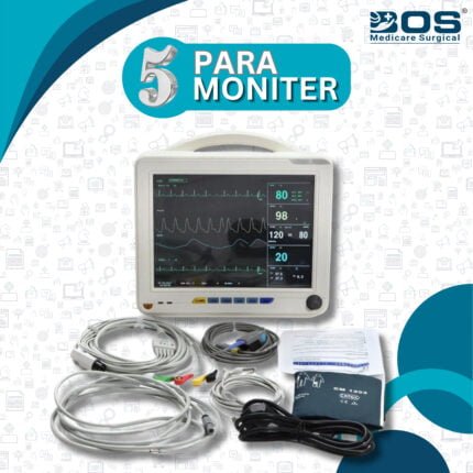 Five Para Patient Monitor 1 year warranty