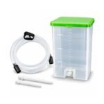 PVC Enema Kit for Home Use with instruction | Enima home kit for Adults| Enema kit satvik movement Reusable & washable For Men And Women Anema Kit - 1500 ml Square Pot Pack Of 1