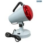 Electric Infrared Lamp/Heat Therapy Lamp for Pain Relief Table Joint and Orthopedic Light Lamp Pain Relief Table Infrared Lamp Bulb 150W / 230V Light color Red 12-A - Image 2