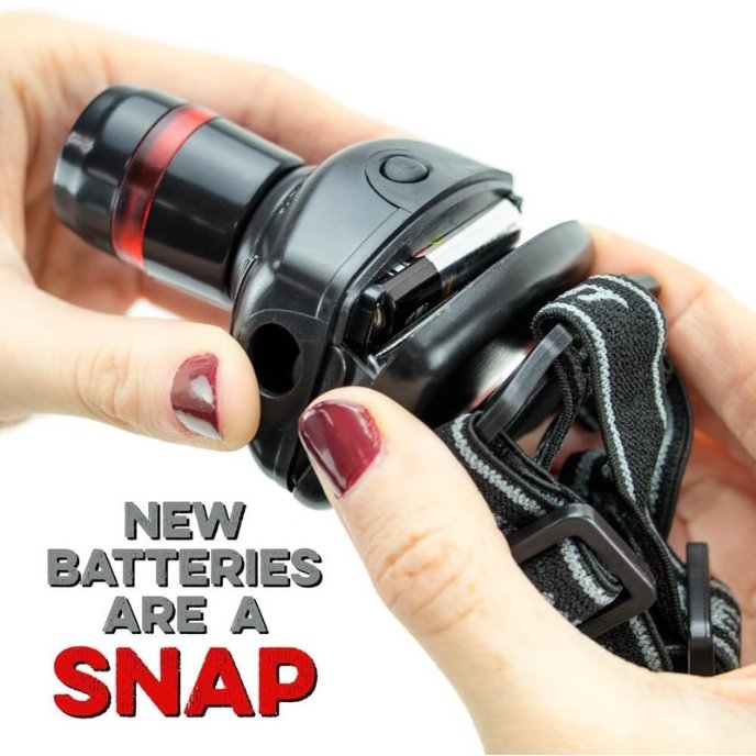 Rechargeable Head Light Torch Adjustable LED Head Lamp