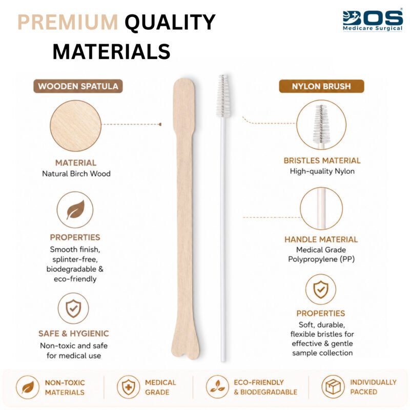 Papsmear Test Kit Sterile Cyto Brush