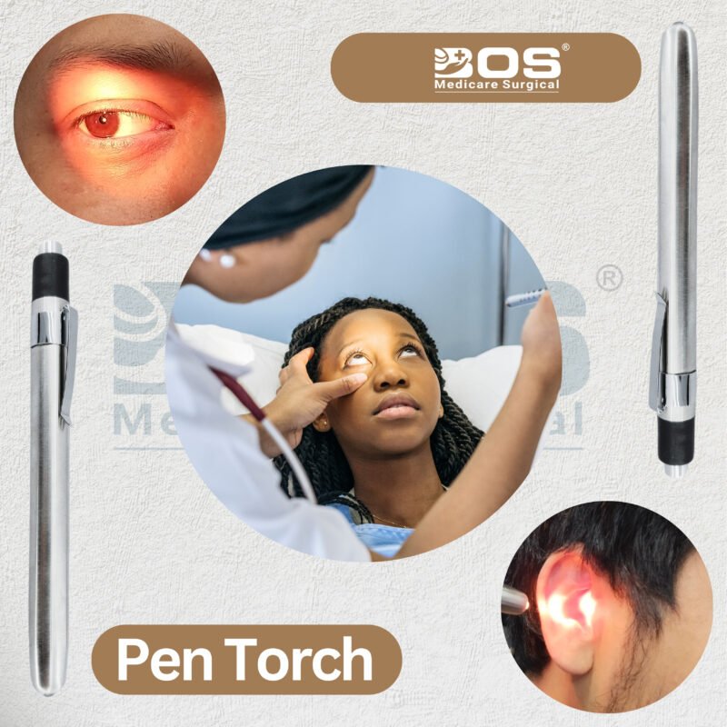 Medical Dr Pen Torch for Eye Ear Nose and Throat Examination