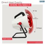INFRARED LAMP Red Therapy Lamp with Bulb (Pack of 1)