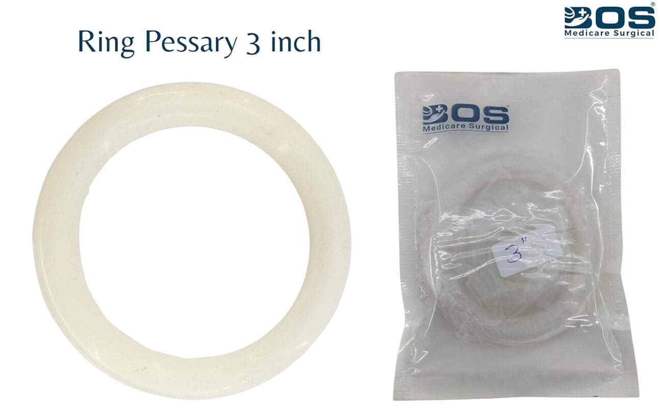 3 inch ring vaginal pessary reusable silicone pessary ring