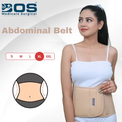 Bos Medicare Surgical Abdominal Belt XL Size (Beige Color)