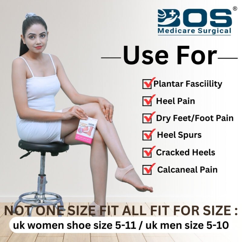 Silicone Gel Heel Protector for Cracked Heel Repair