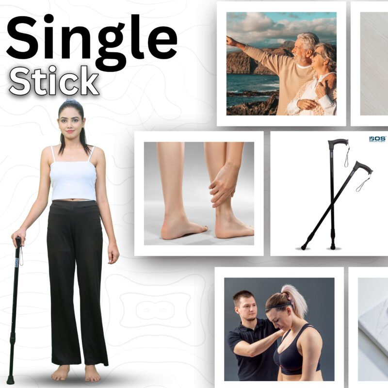 Adjustable Walking Stick for Elderly Men and Women Support