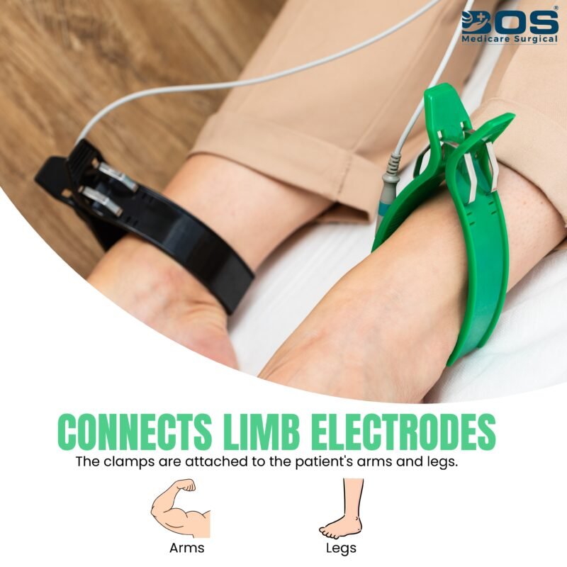 ECG Clamp Limb Electrode Set