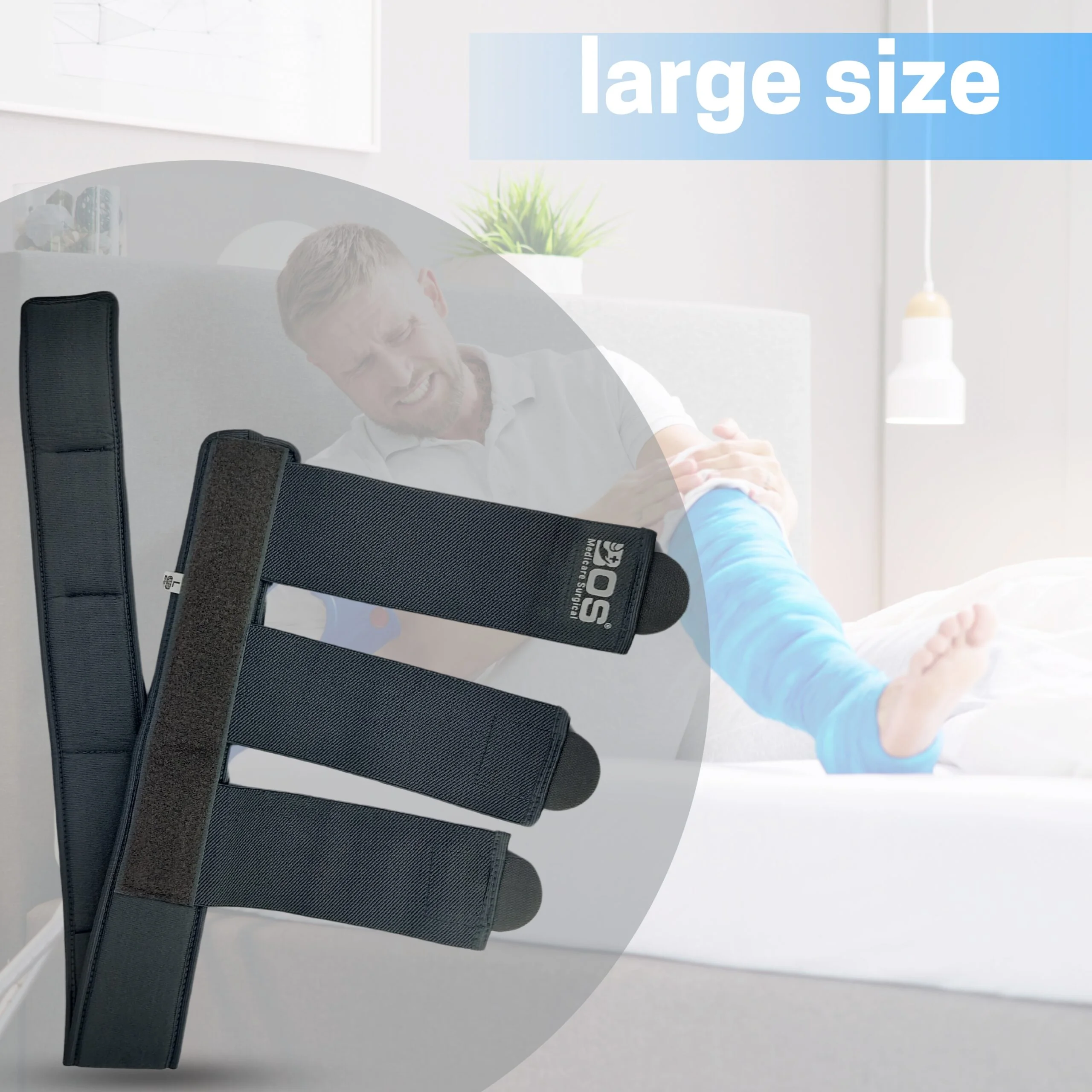 Orthopaedic skin traction belt