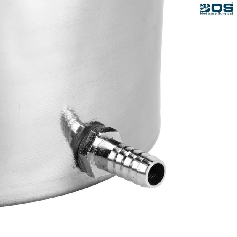 enema can outlet nozzle stainless steel deluxe quality enema kit