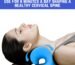 Neck and Shoulder Relaxer for TMJ Pain Relief Cervical Traction Device Neck Stretcher Pillow